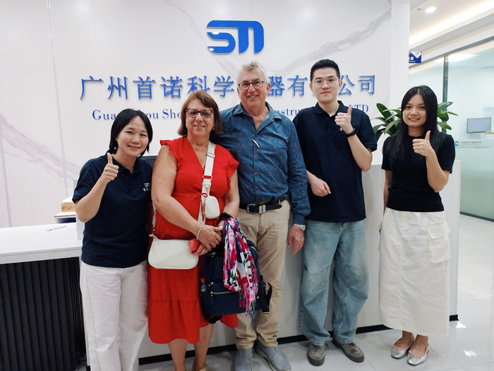 澳洲客戶深度考察廣州首諾,共探軟包裝檢測(cè)前沿技術(shù)應(yīng)用